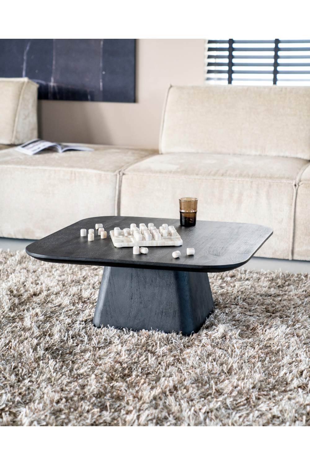 Wooden Square Coffee Table L | Oroa.com