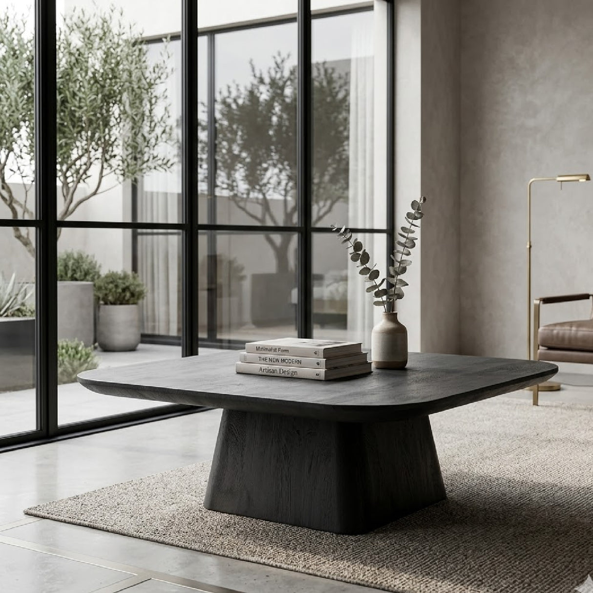 Wooden Square Coffee Table L | Oroa.com