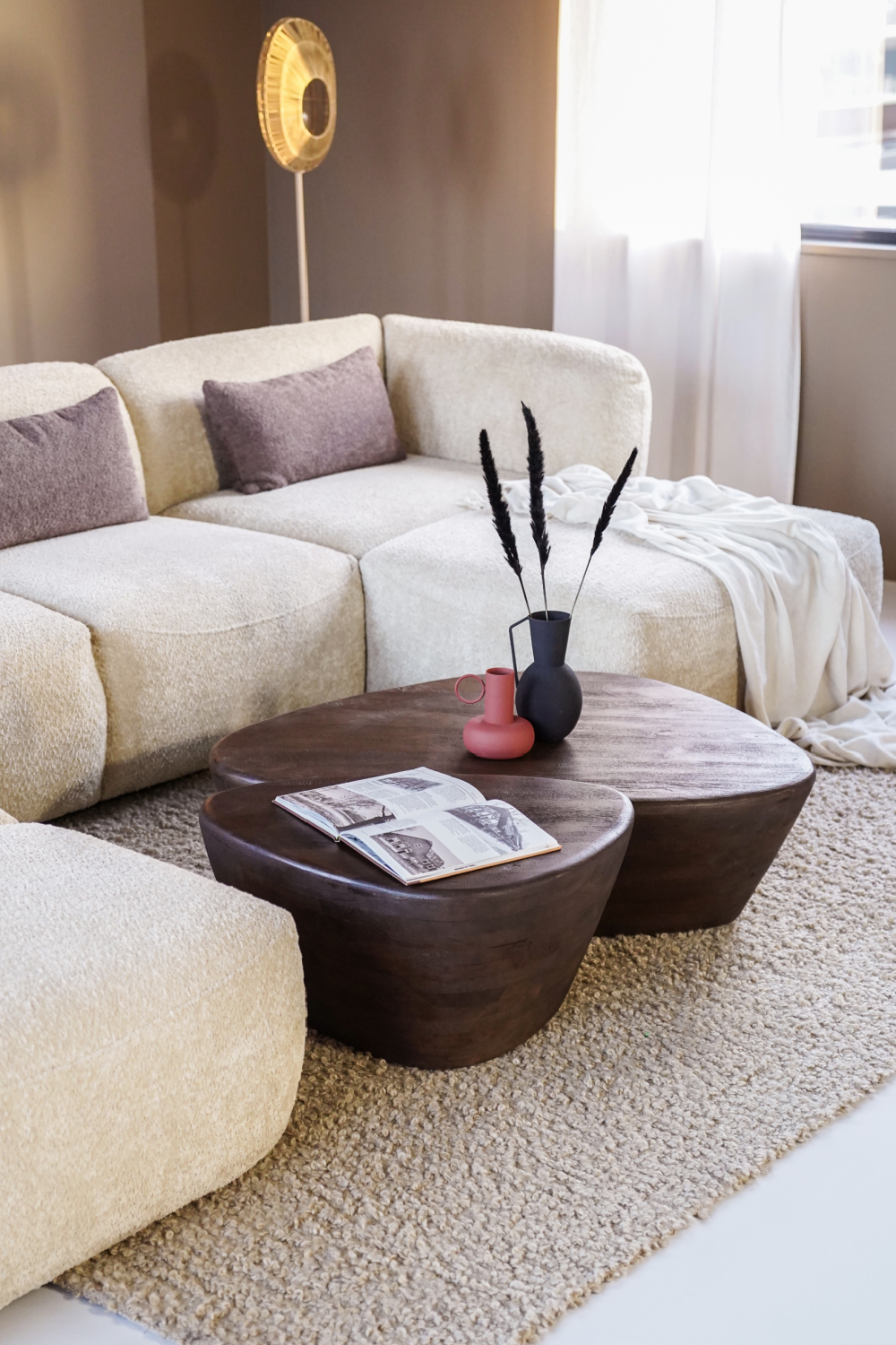 Wooden Free-Form Coffee Table L | Oroa.com
