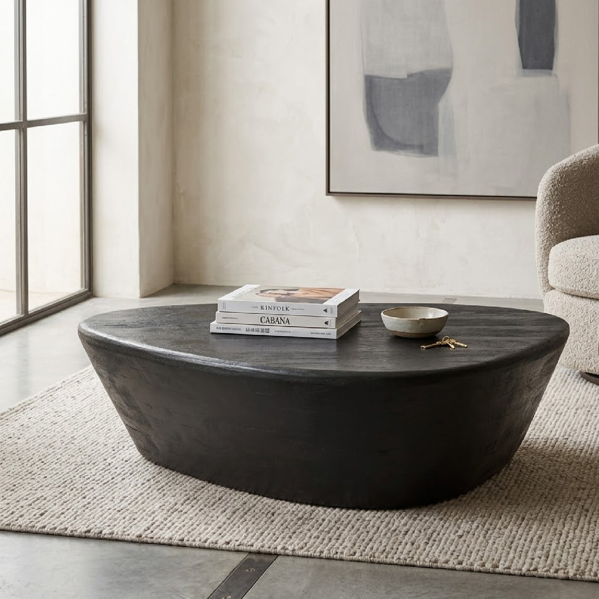 Wooden Free-Form Coffee Table L | Oroa.com