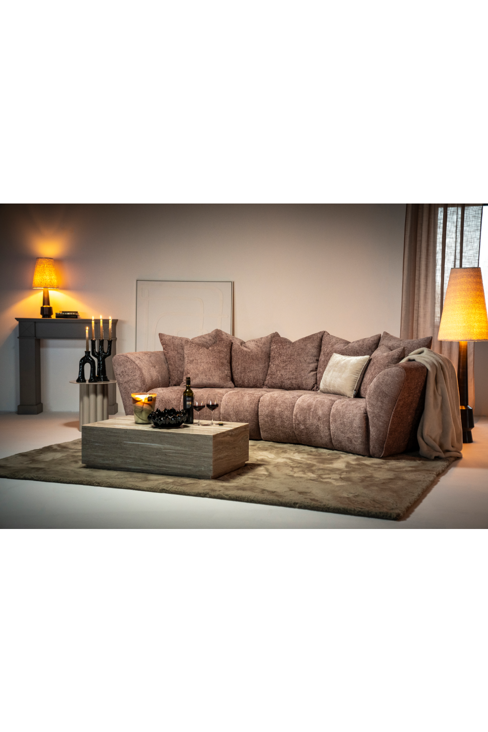 Lacquered Marble Coffee Table | Eleonora Vince | OROA.com