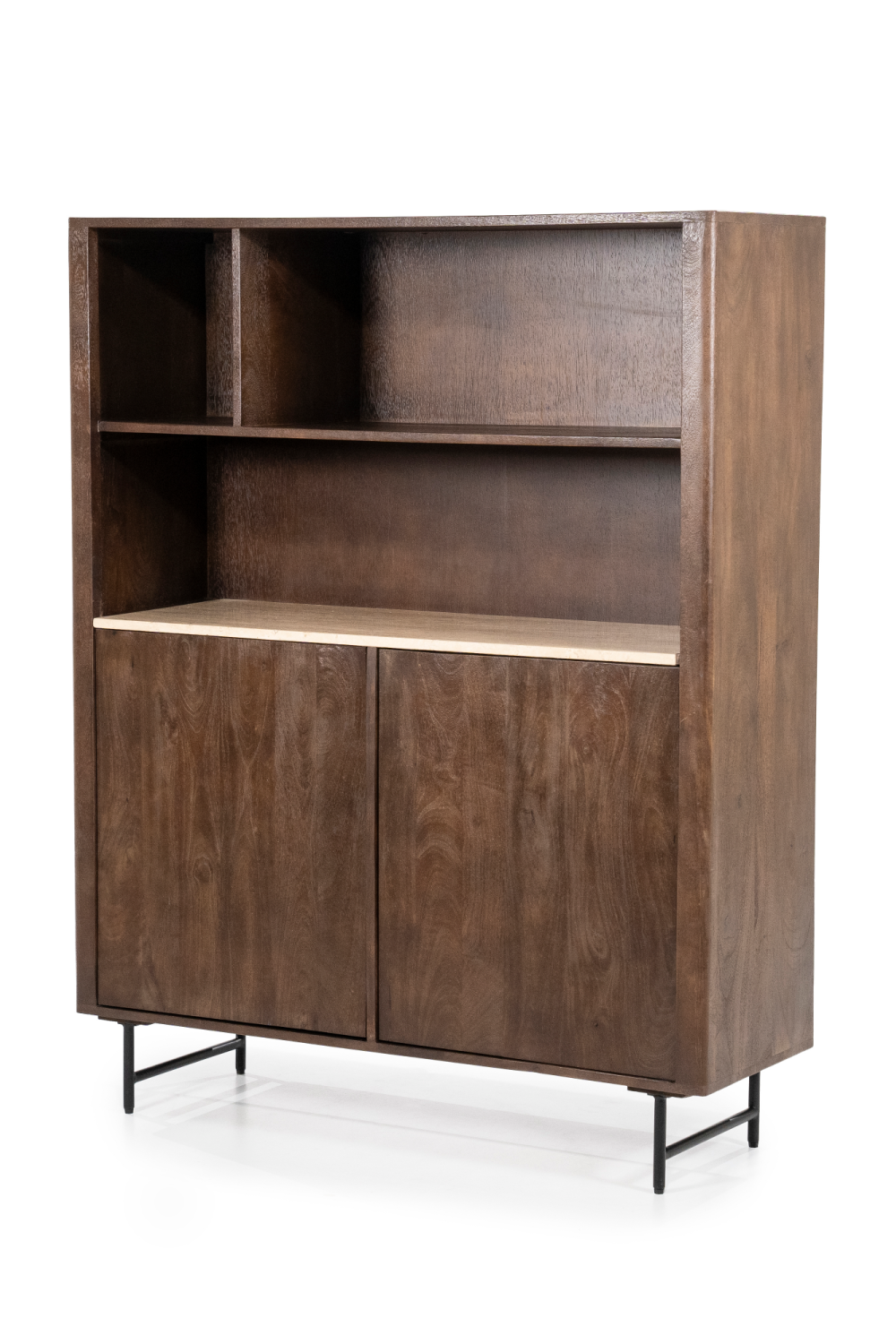 Mango Wood Bookcase | Eleonora Lio | OROA.com