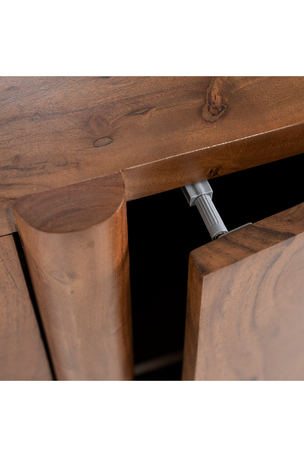 Modern Acacia 4-Door Sideboard | Oroa.com