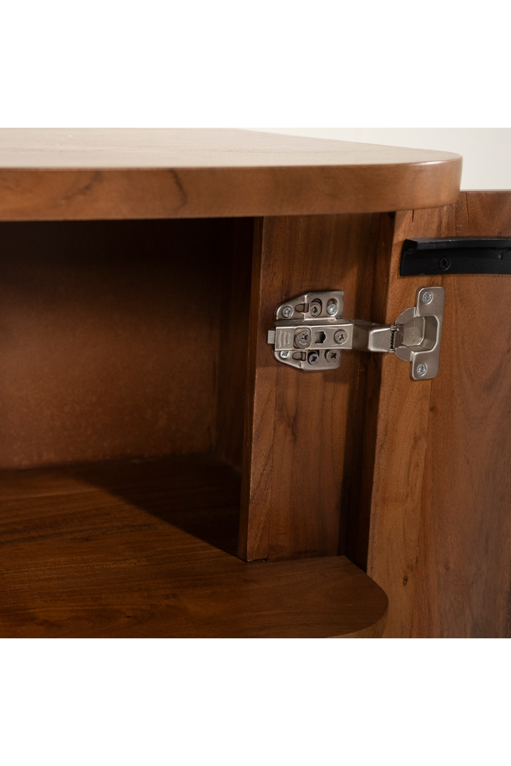 Modern Acacia 4-Door Sideboard | Oroa.com