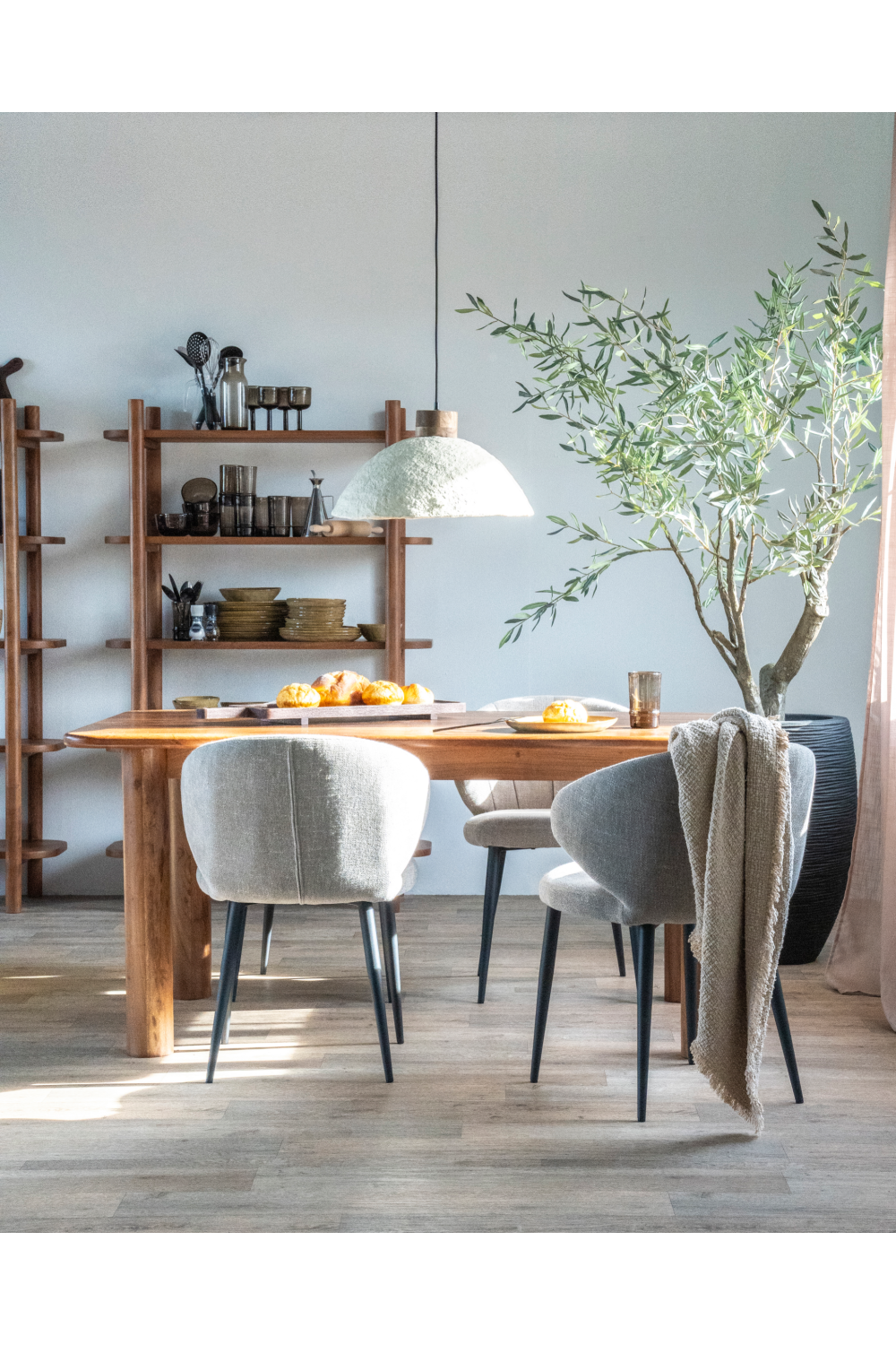 Acacia Wood Wall Cabinet | Oroa.com
