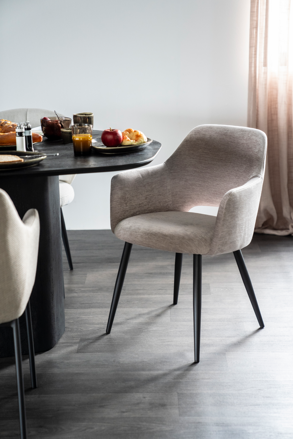 Fabric Cut-Out Dining Chair | Oroa.com