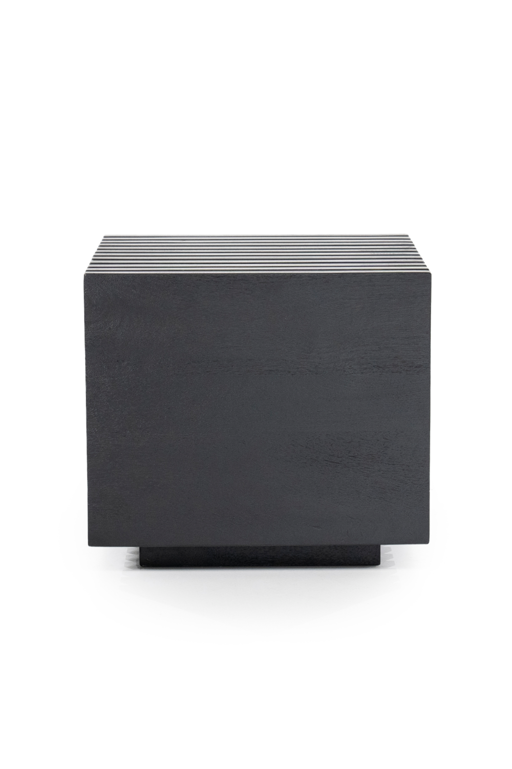 Slatted Cube Side Table | Eleonora Tom | OROA.com