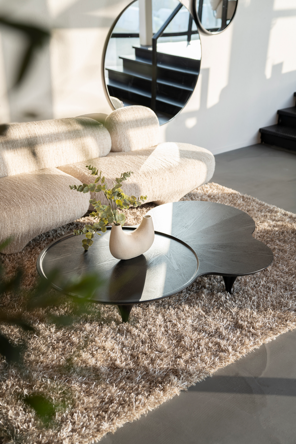 Black Oak Organic Coffee Table | Eleonora Fay | OROA.com