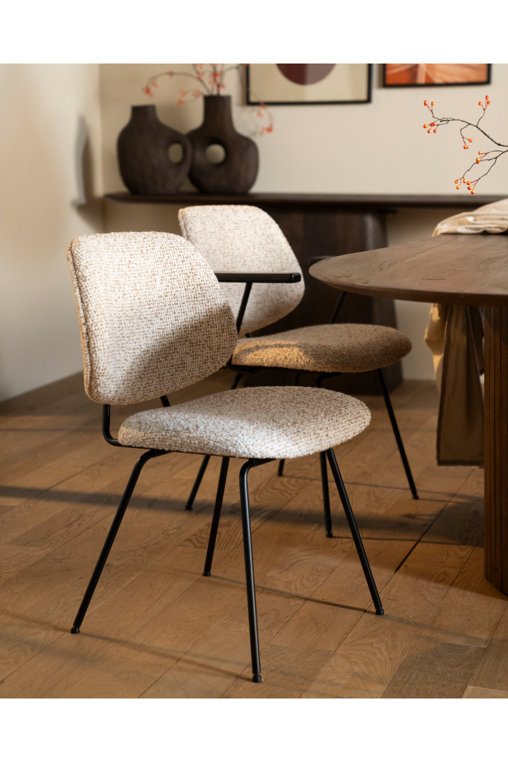 Fabric Upholstered Dining Chair | Oroa.com