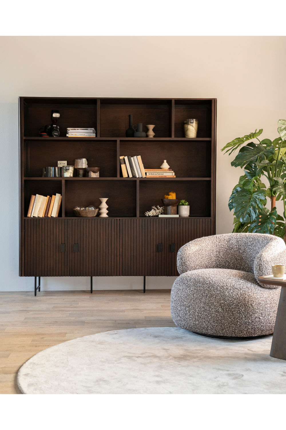 Mango Wood Wall Cabinet | Eleonora Remi | OROA.com