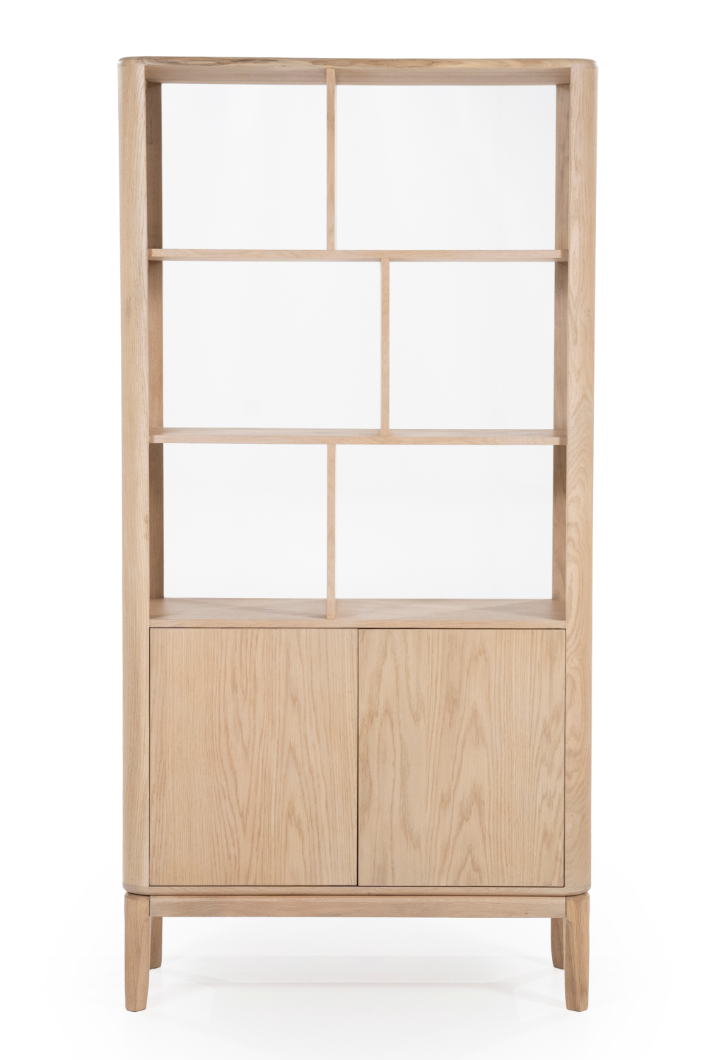 Oak 2-Door Bookcase | Eleonora Harvey | OROA.com