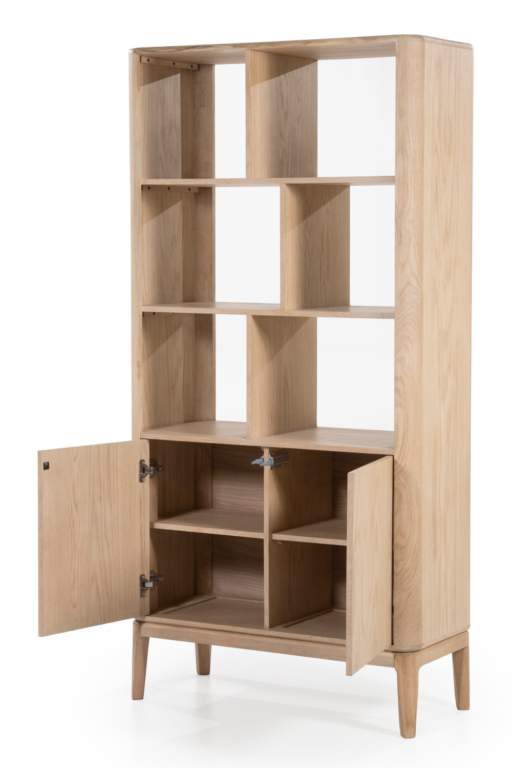 Oak 2-Door Bookcase | Eleonora Harvey | OROA.com