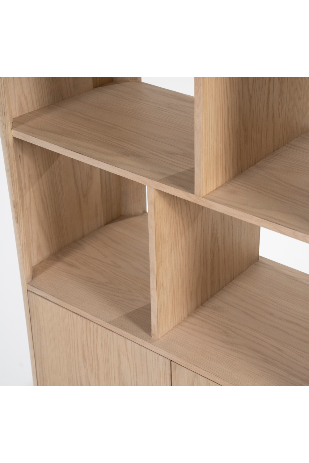 Oak 2-Door Bookcase | Eleonora Harvey | OROA.com
