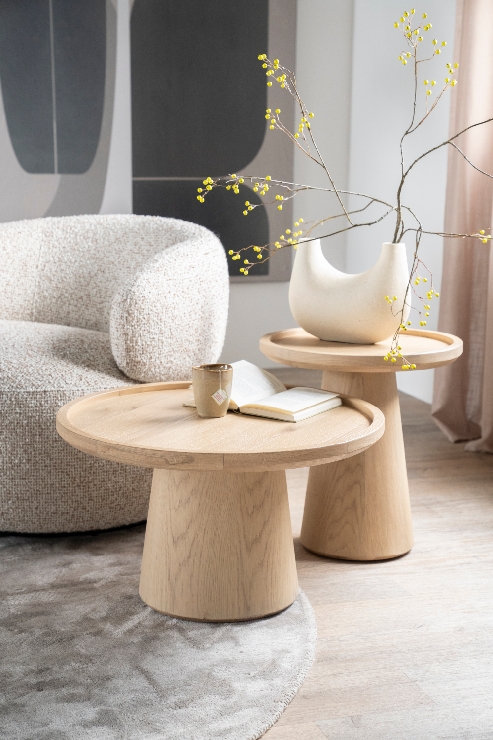 Lacquered Oak Coffee Table | Eleonora Leia | OROA.com