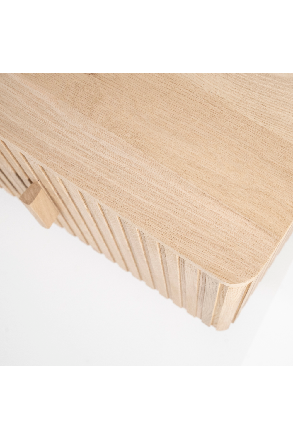 Oak Fluted 6-Door TV Cabinet | Eleonora Rosenborg | OROA.com