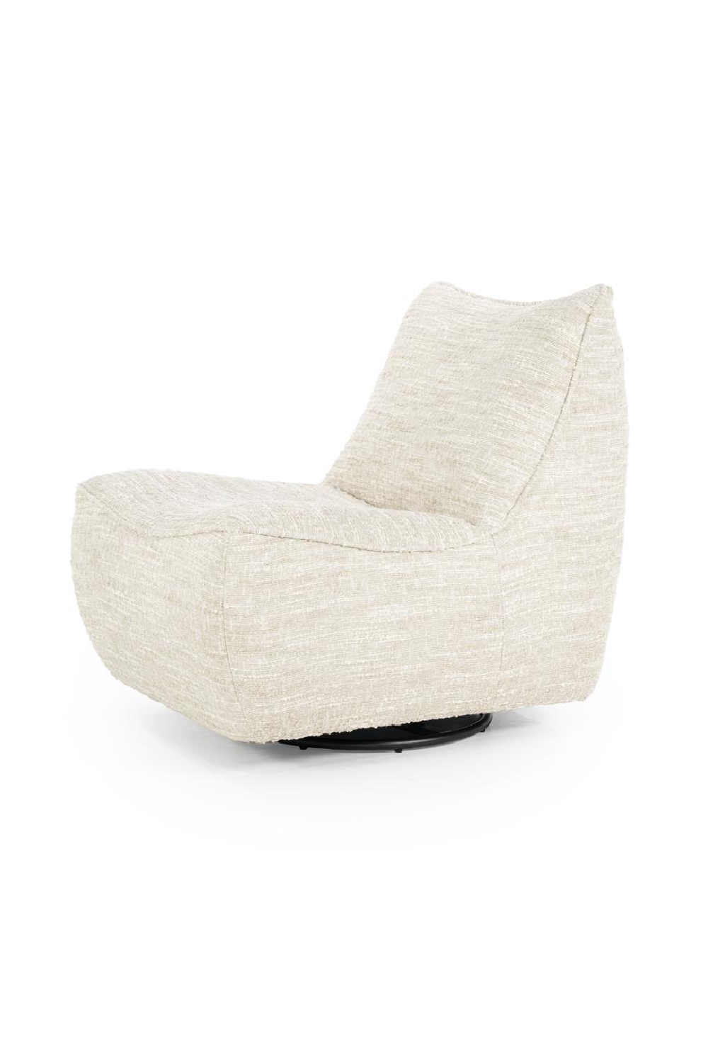 Fabric Swivel Lounge Chair | Eleonora Loys | OROA.com