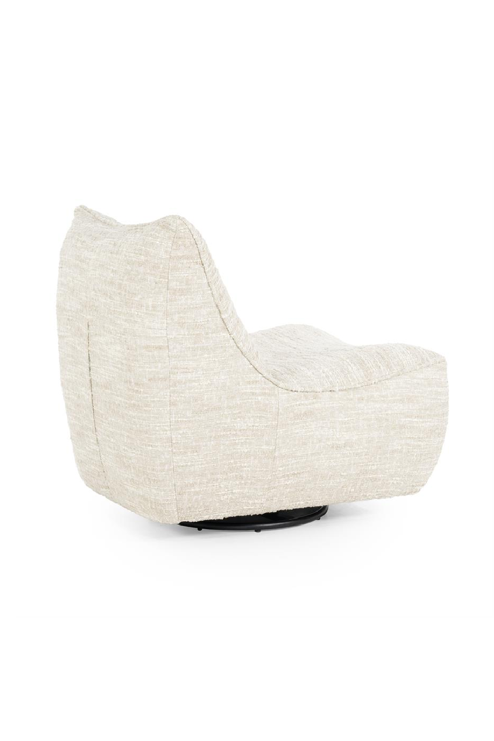 Fabric Swivel Lounge Chair | Eleonora Loys | OROA.com