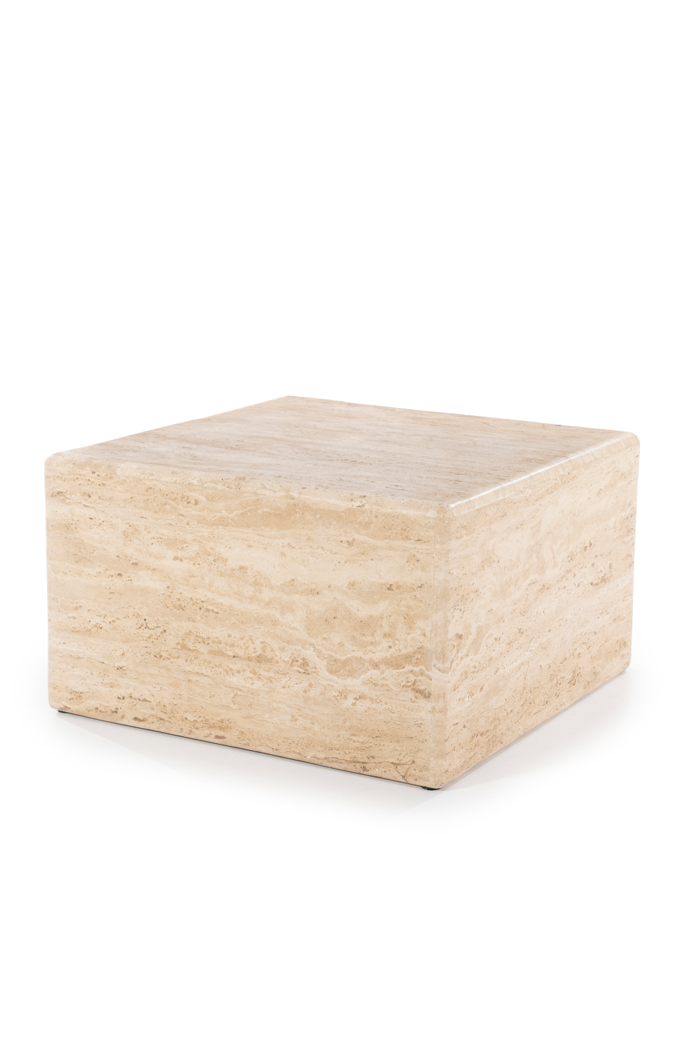 Square Travertine Coffee Table | Oroa.com