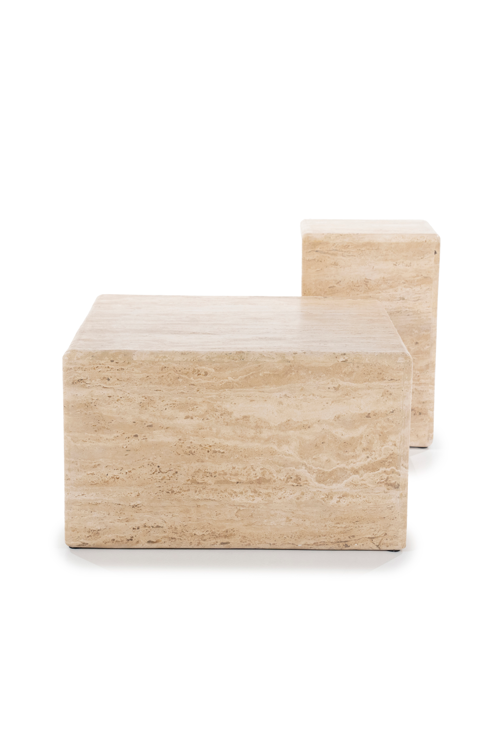 Square Travertine Coffee Table | Eleonora Donta | OROA.com