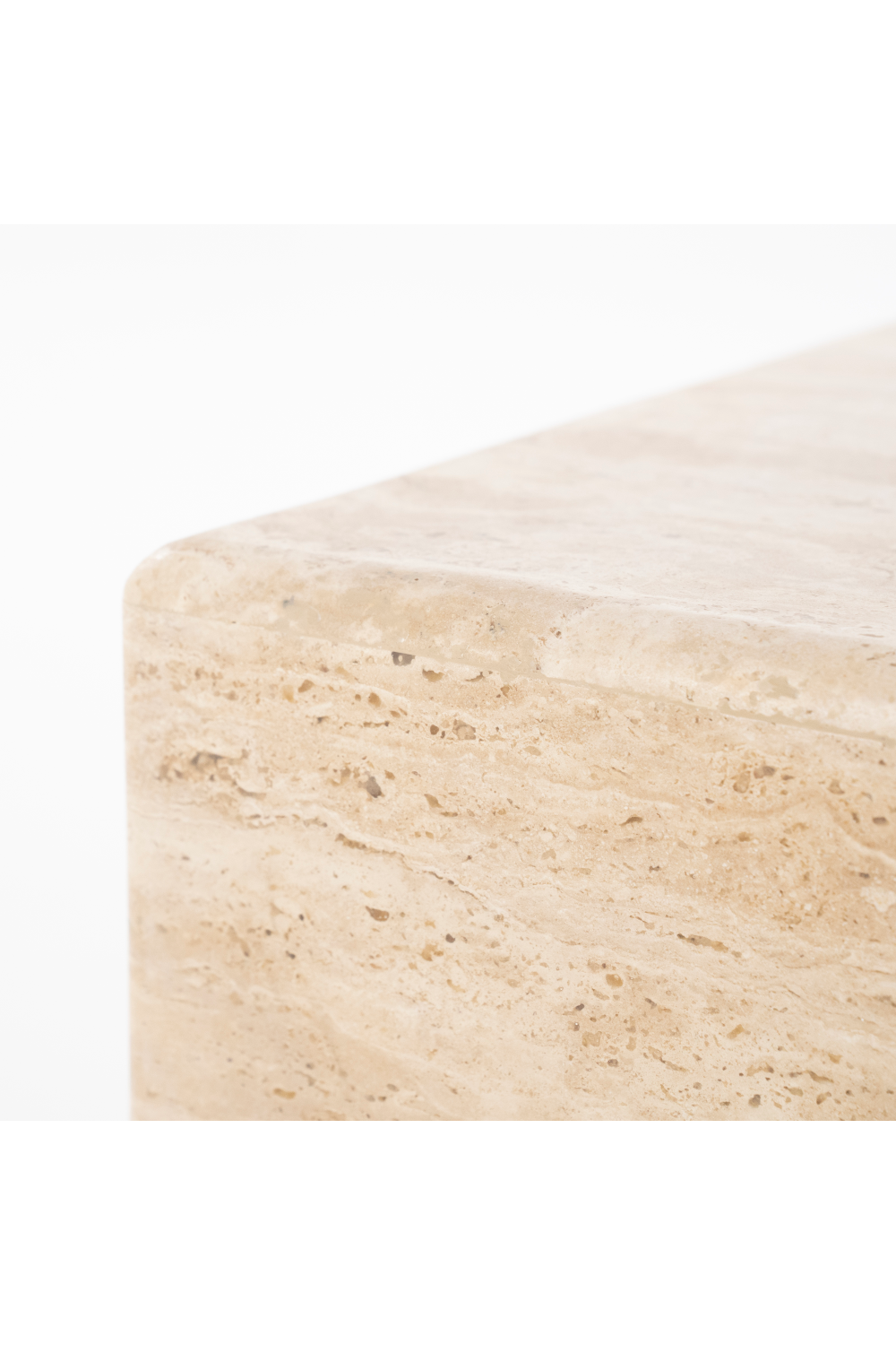 Square Travertine Coffee Table | Oroa.com