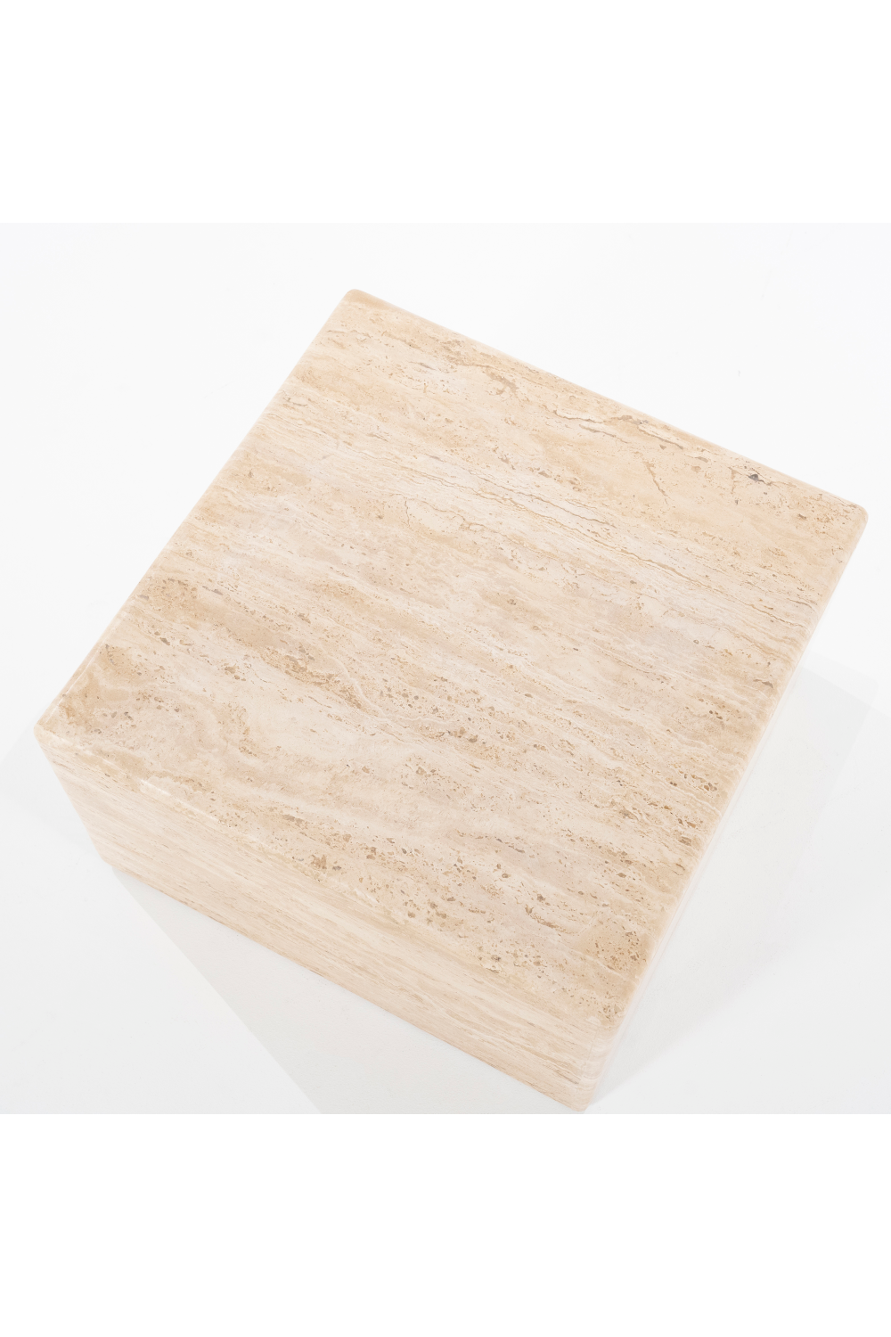 Square Travertine Coffee Table | Oroa.com