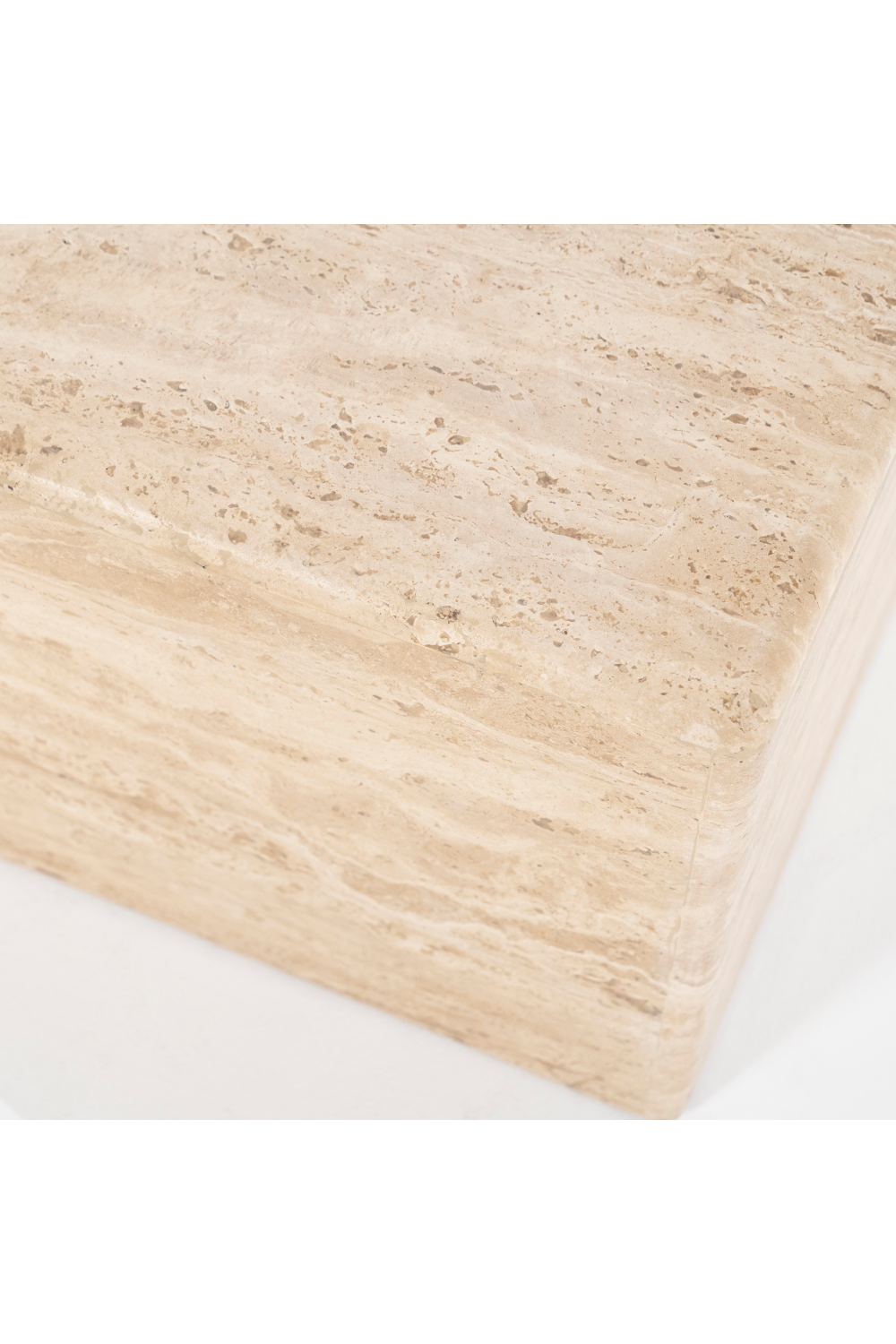 Square Travertine Coffee Table | Oroa.com