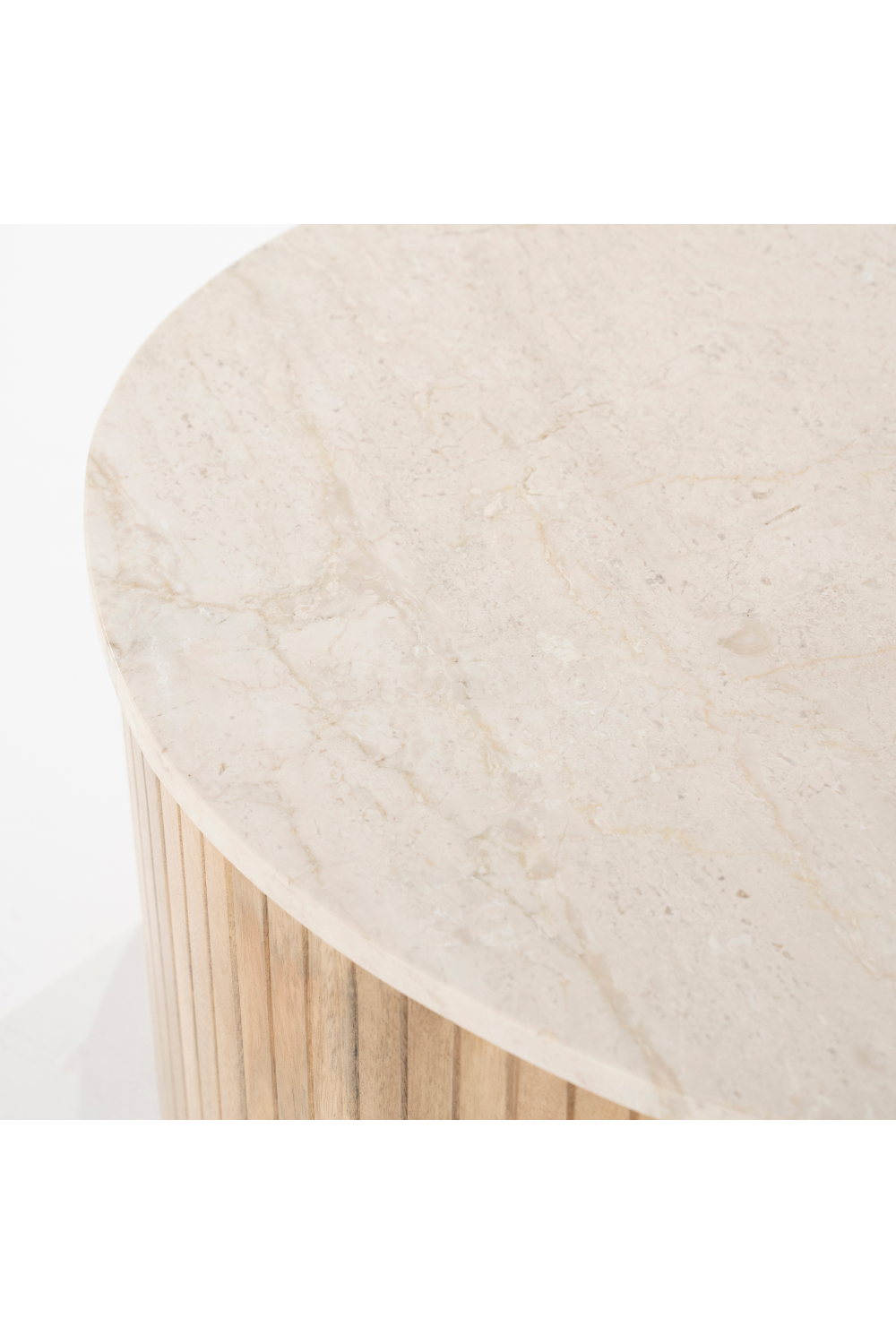 Fluted Mango Coffee Table S | Oroa.com
