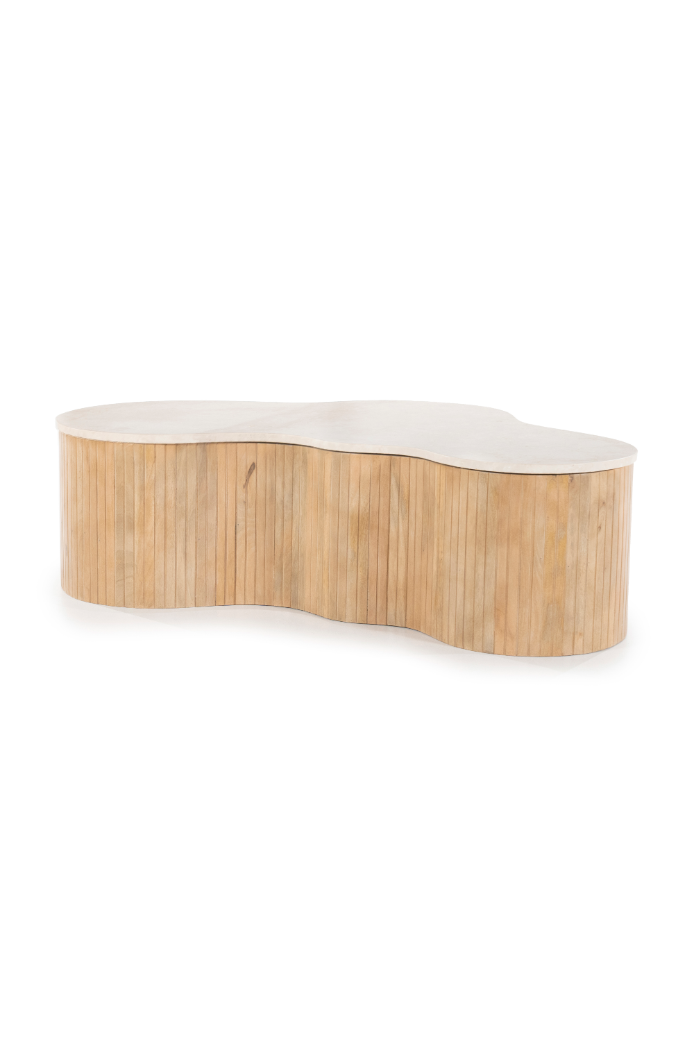 Fluted Mango Coffee Table S | Oroa.com