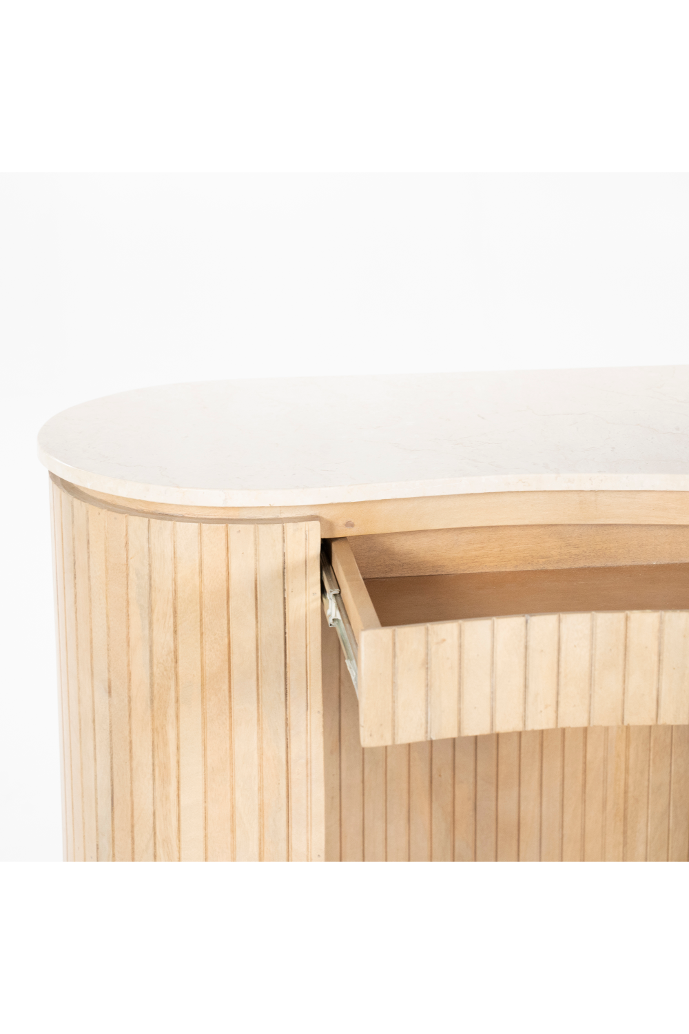 Organic Shape Marble Desk | Oroa.com