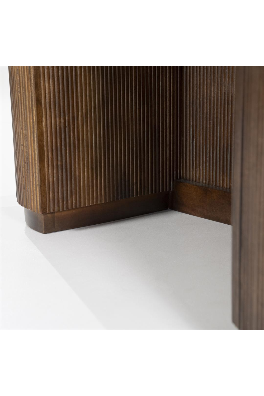 Organic Shape Travertine Desk | Eleonora Mari | OROA.com