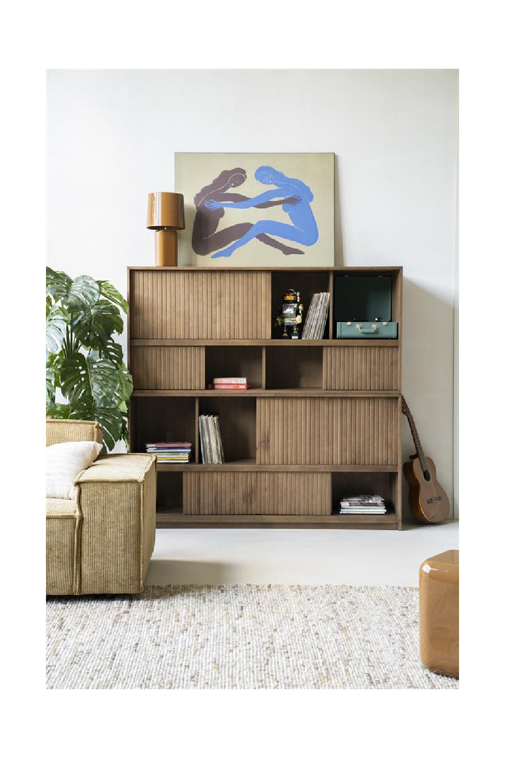 Lacquered Oak Bookcase | Oroa.com