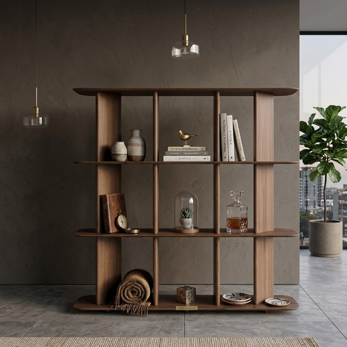 Oak Shelf Wall Cabinet | Oroa.com