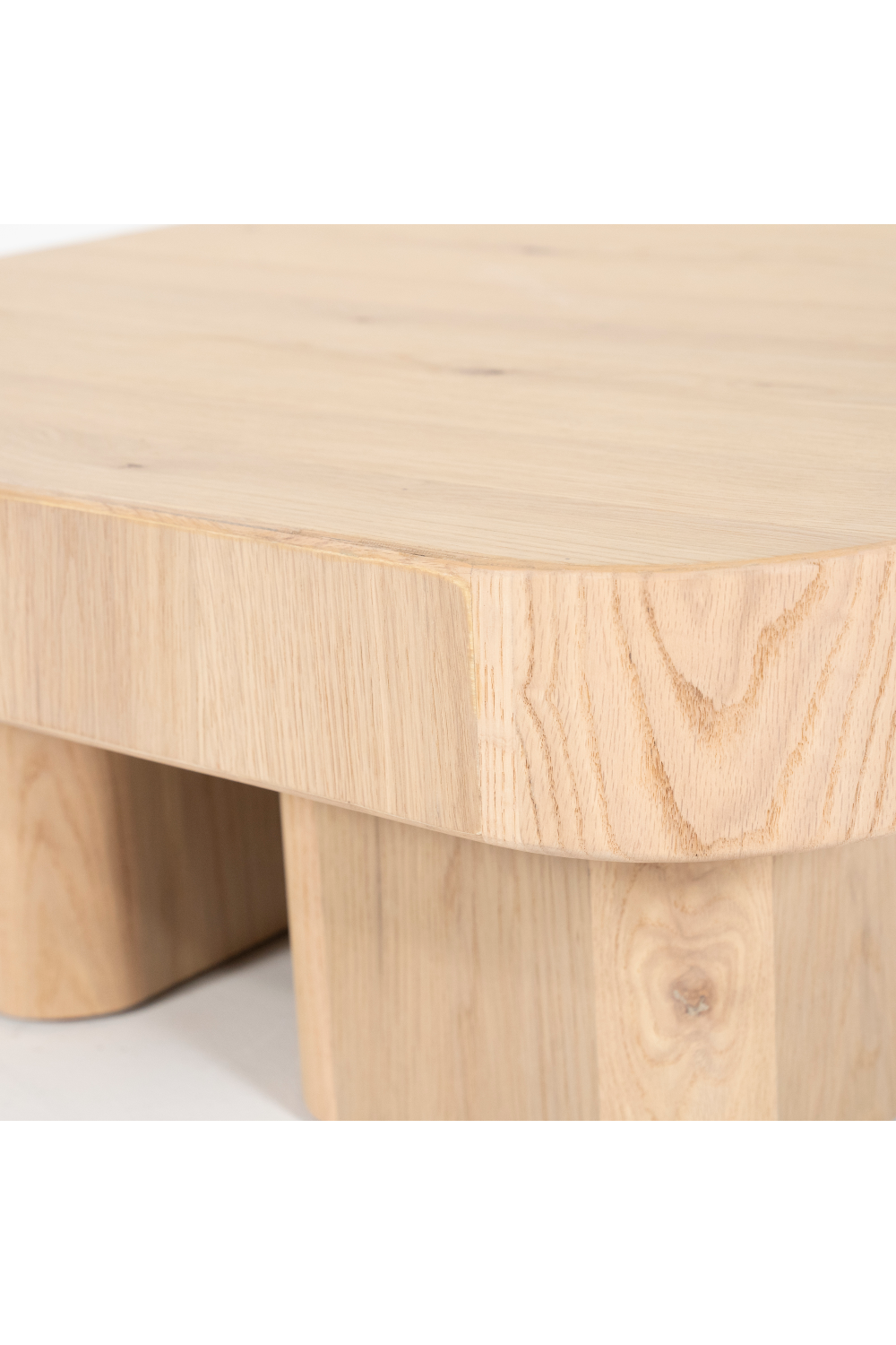 Square Oak Coffee Table | Oroa.com