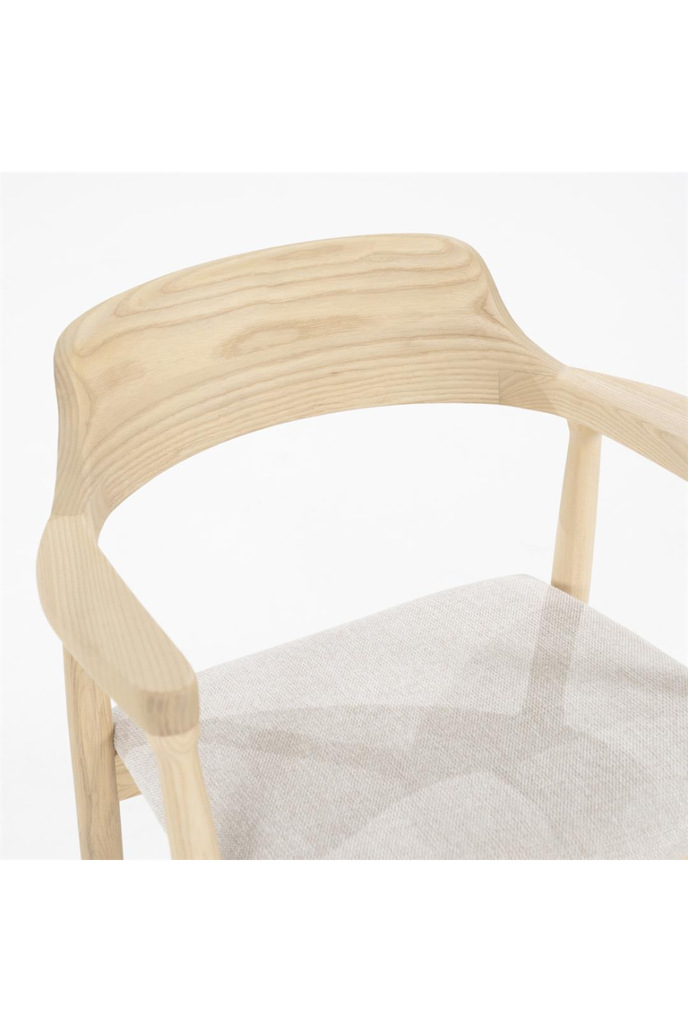 Padded Seat Ash Dining Chair | Oroa.com