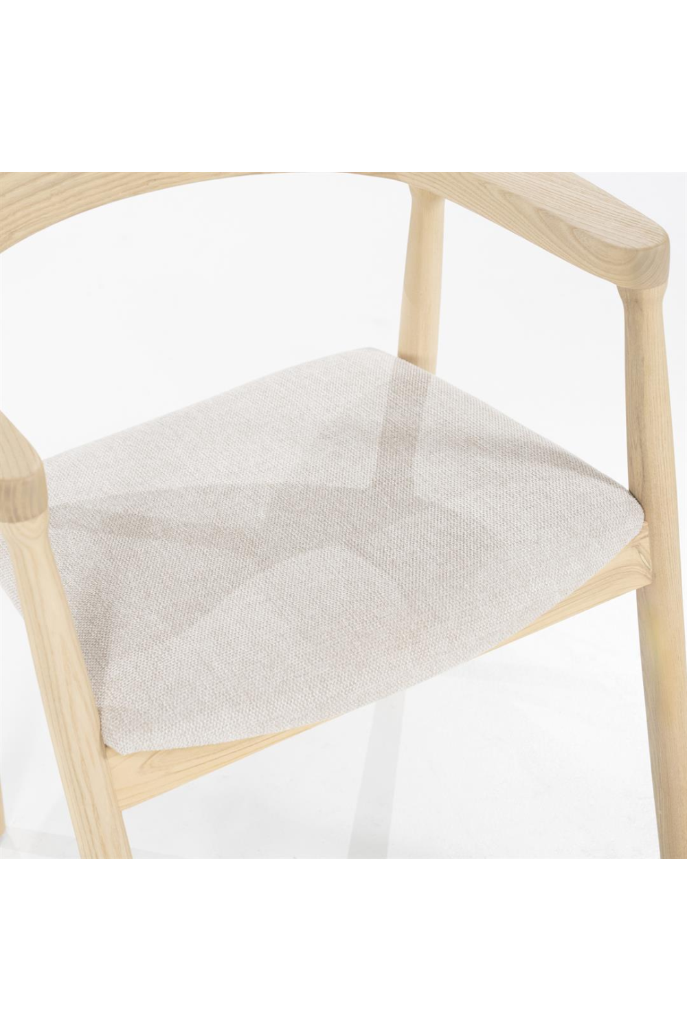 Padded Seat Ash Dining Chair | Oroa.com