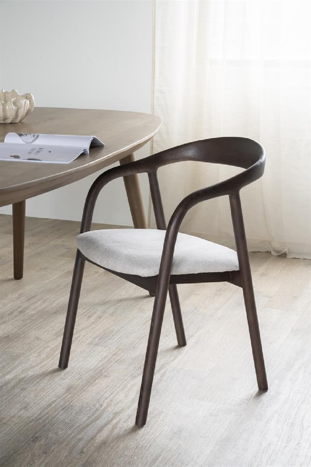 Ash Wood Dining Chair | Eleonora Rayven | OROA.com