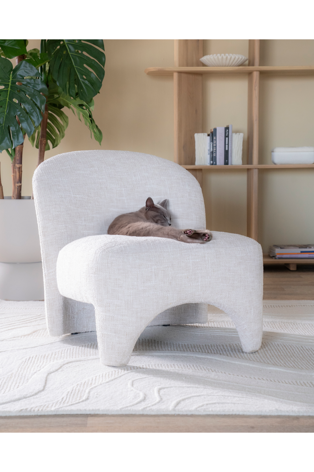 Arched Back Lounge Chair | Eleonora Owen | OROA.com