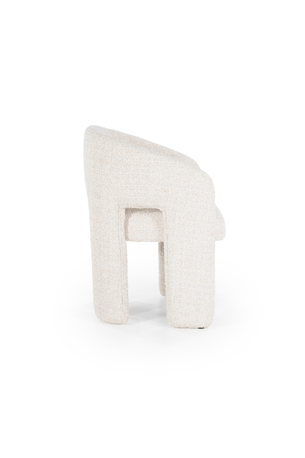 Curved Back Lounge Dining Chair | Oroa.com