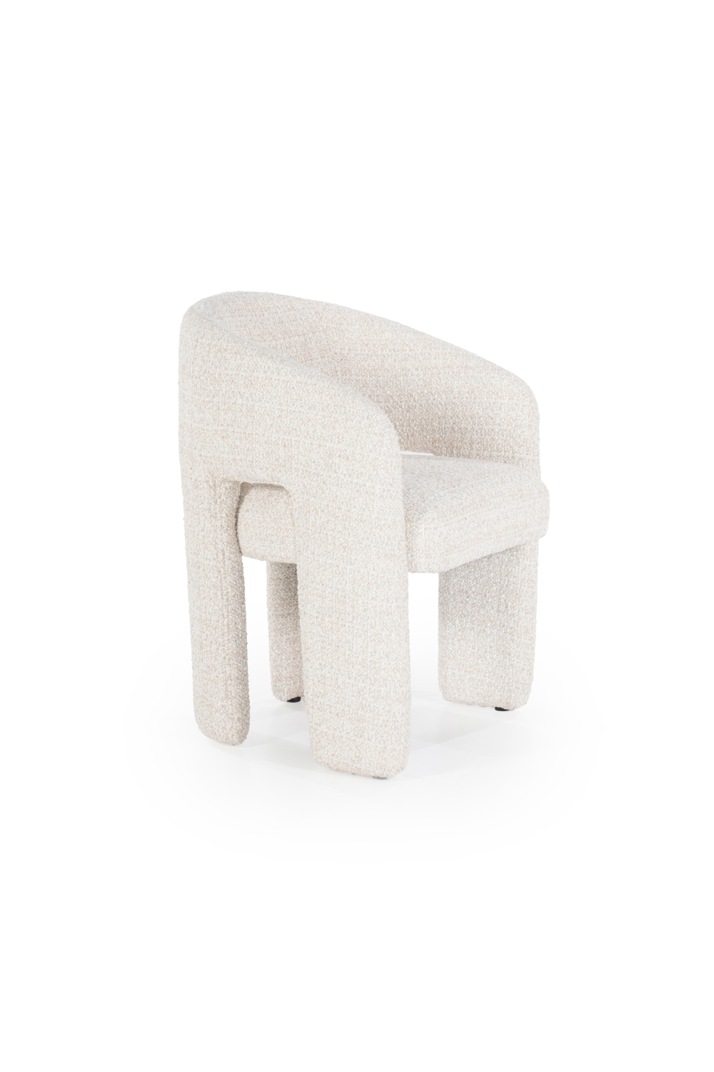 Curved Back Lounge Dining Chair | Oroa.com