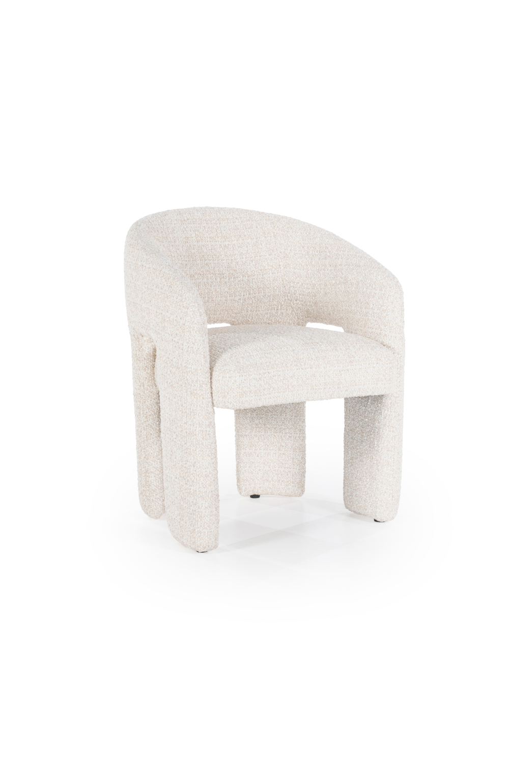 Curved Back Lounge Dining Chair | Oroa.com