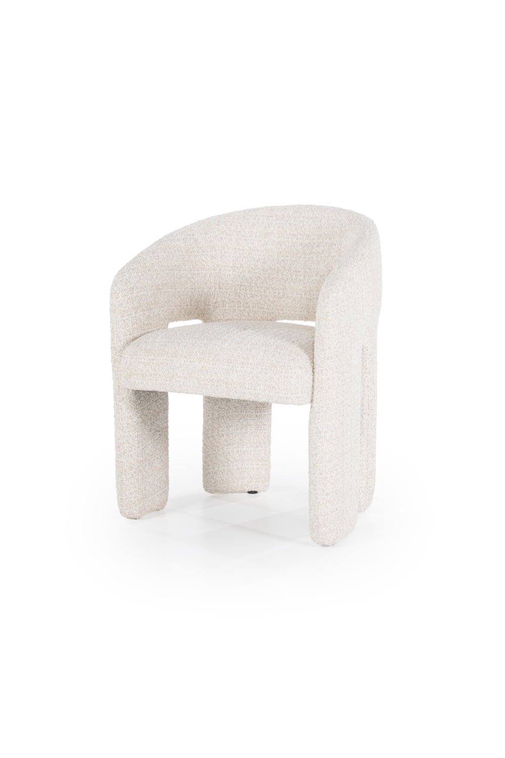 Curved Back Lounge Dining Chair | Oroa.com