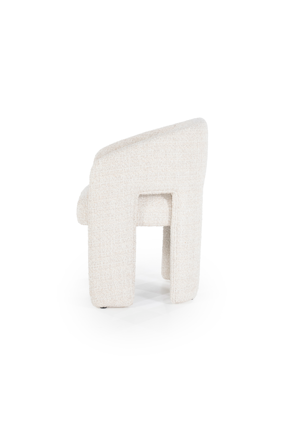 Curved Back Lounge Dining Chair | Oroa.com