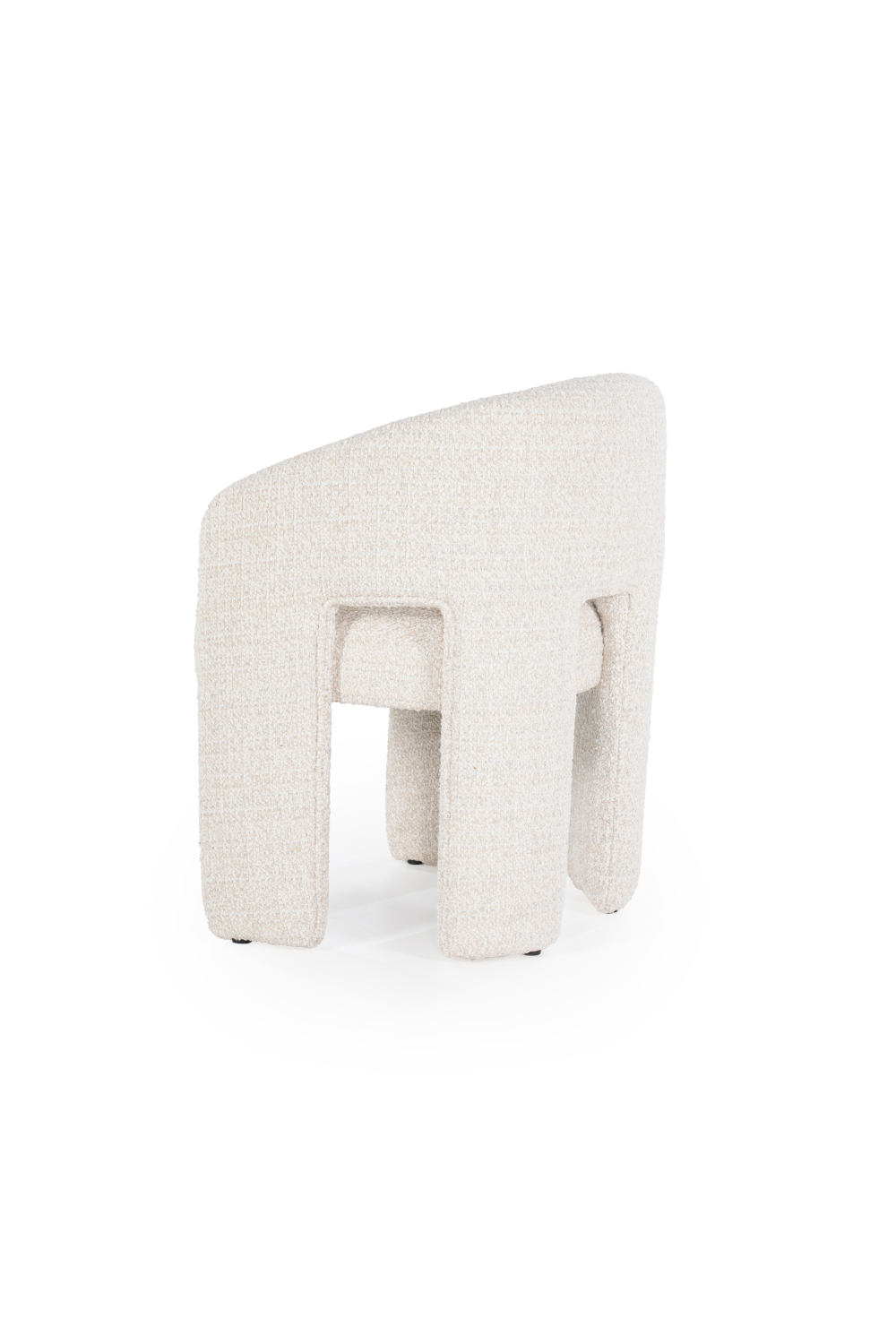 Curved Back Lounge Dining Chair | Oroa.com