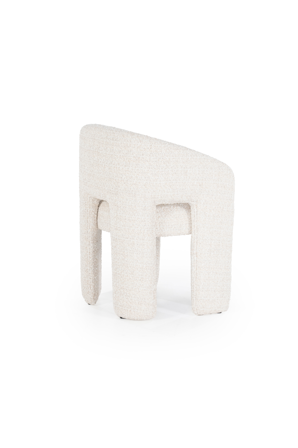 Curved Back Lounge Dining Chair | Oroa.com