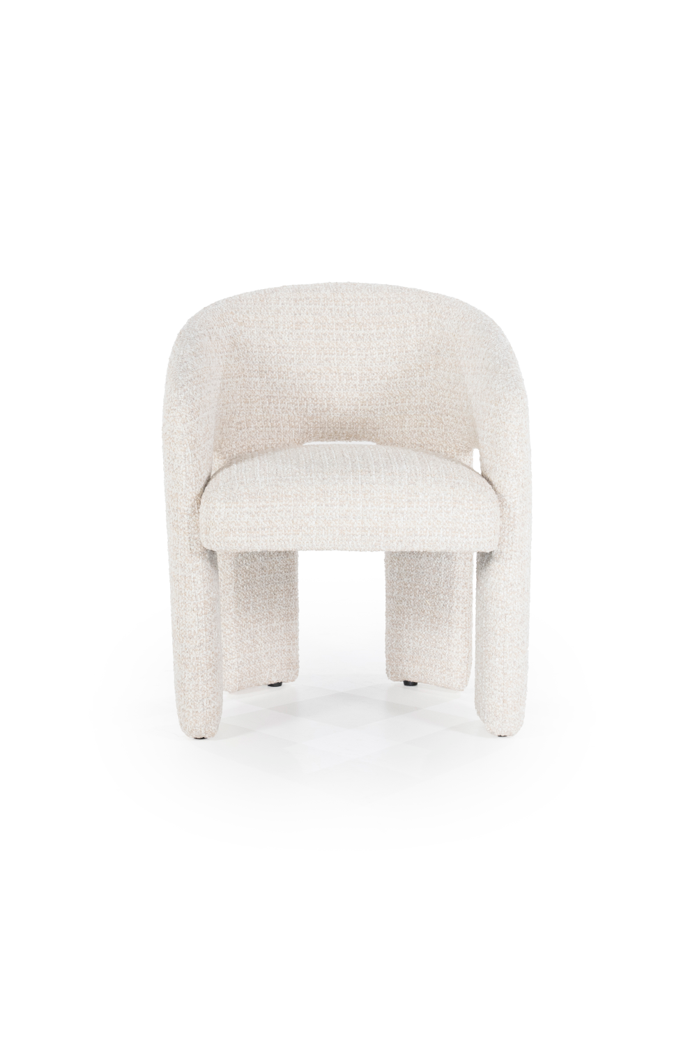Curved Back Lounge Dining Chair | Oroa.com