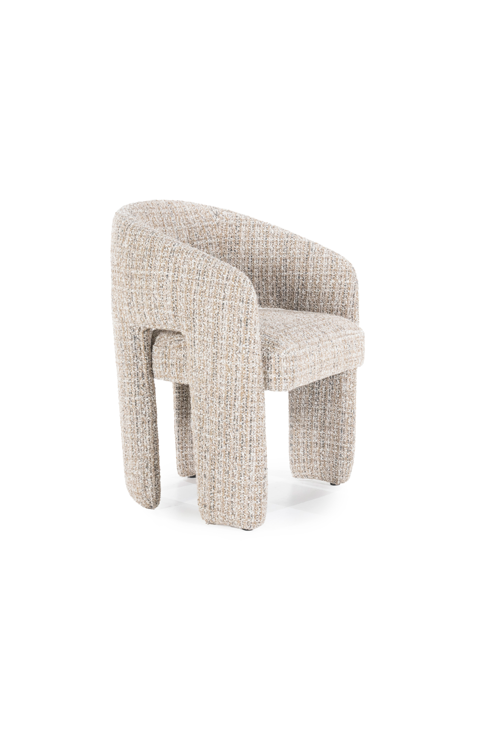 Curved Back Lounge Dining Chair | Oroa.com