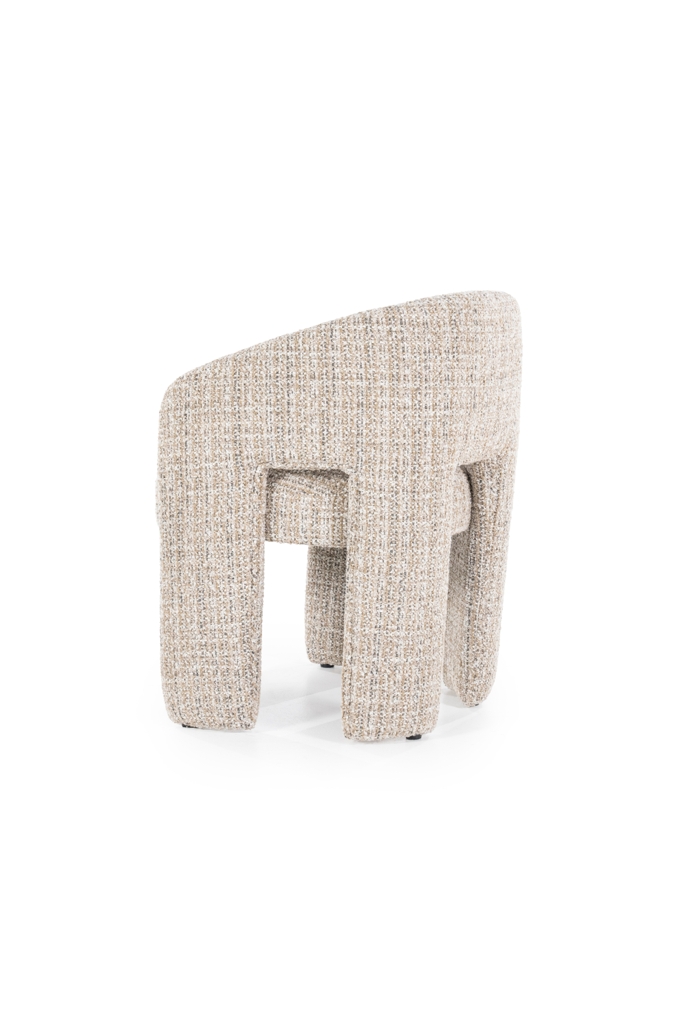 Curved Back Lounge Dining Chair | Oroa.com