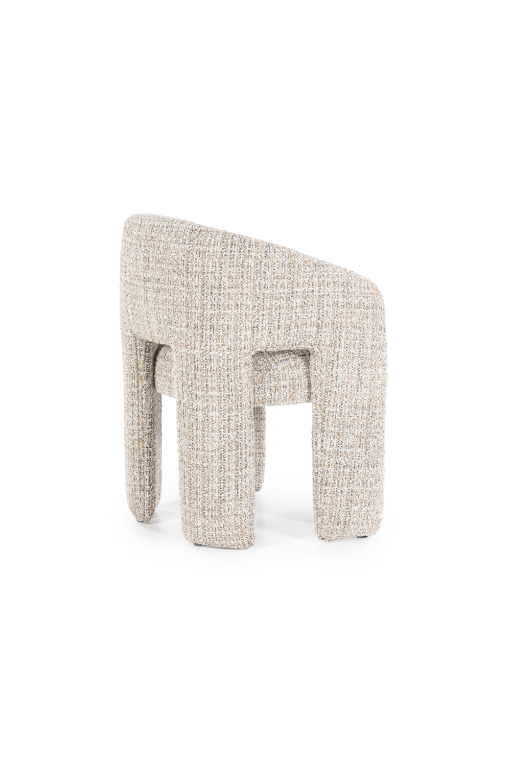 Curved Back Lounge Dining Chair | Oroa.com