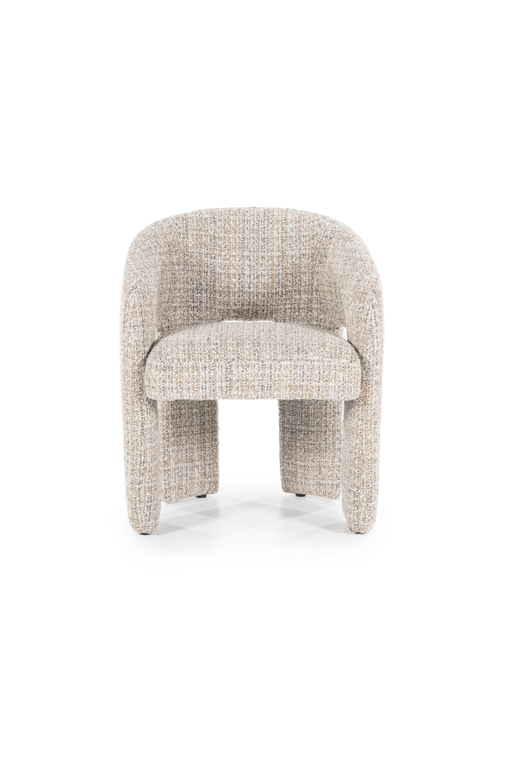 Curved Back Lounge Dining Chair | Oroa.com
