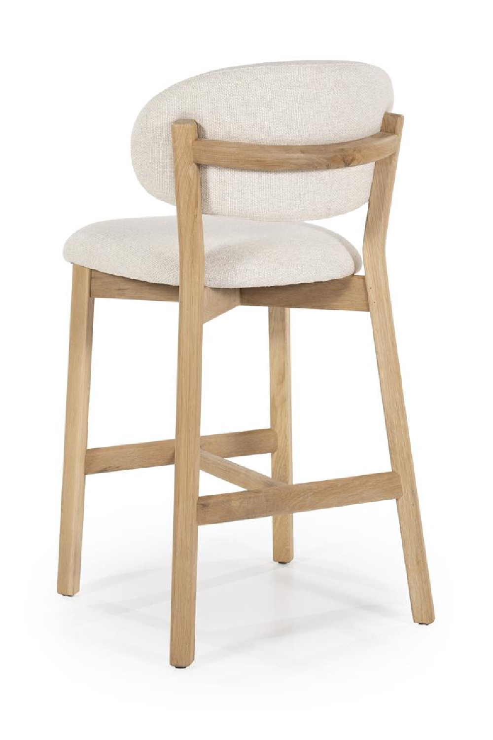 Oak Framed Bar Chair | Eleonora Mikky | OROA.com